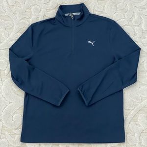 Puma Boy's Junior Gamer Golf 1/4 Zip